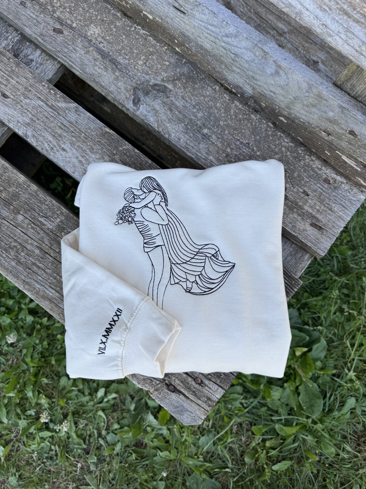 Bildumriss in der Mitte