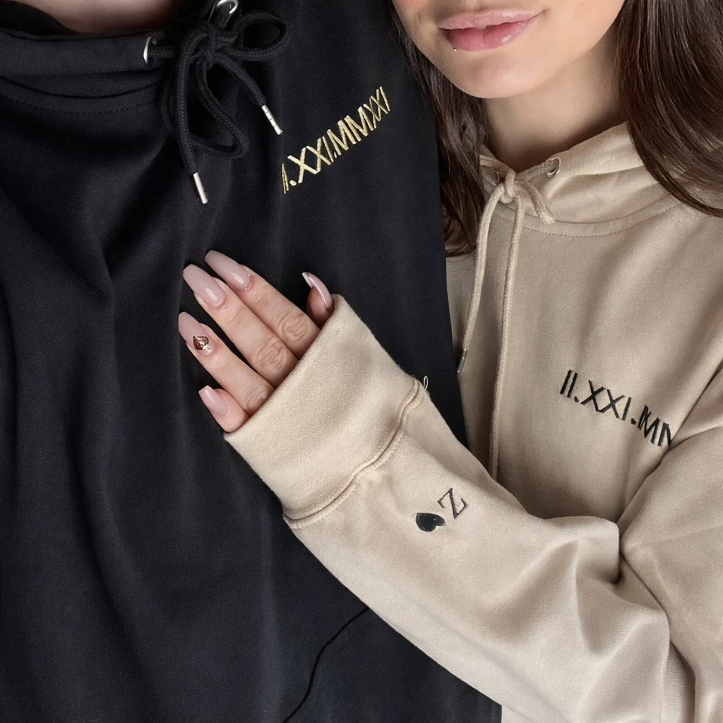 Oblačilo z datumom v rimskih številkah