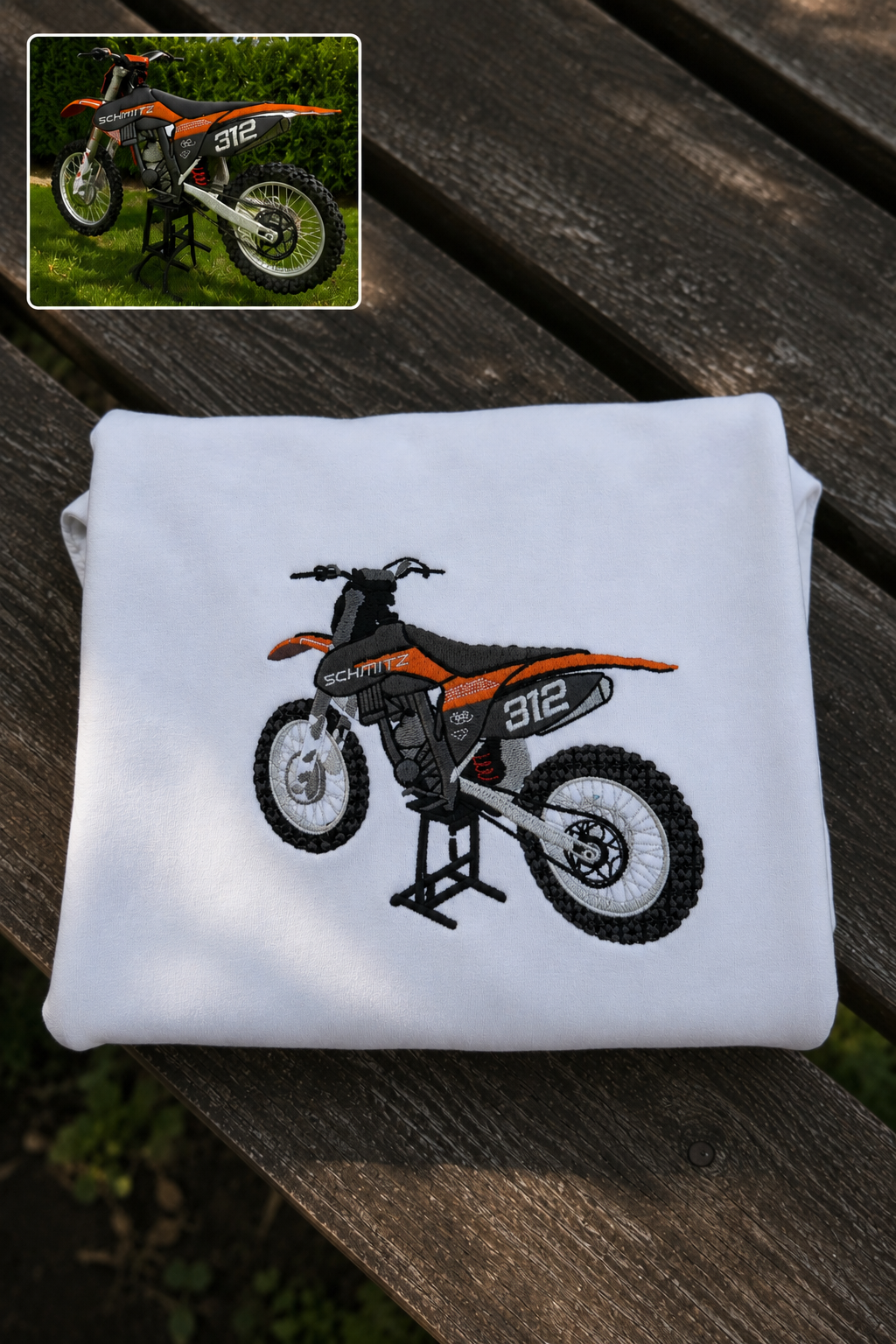 Tvoj Motor na oblačilu
