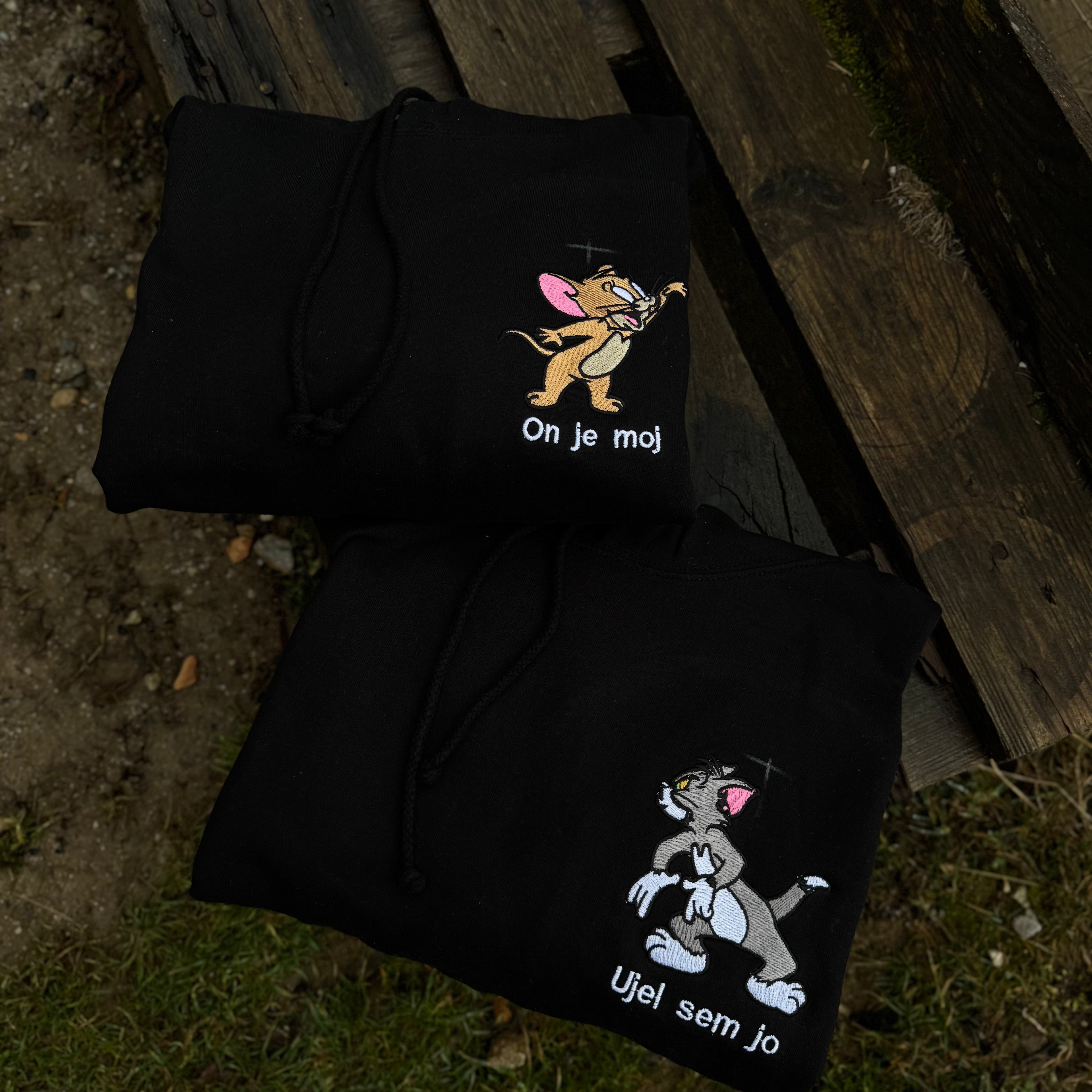 Tom in Jerry na oblačilu