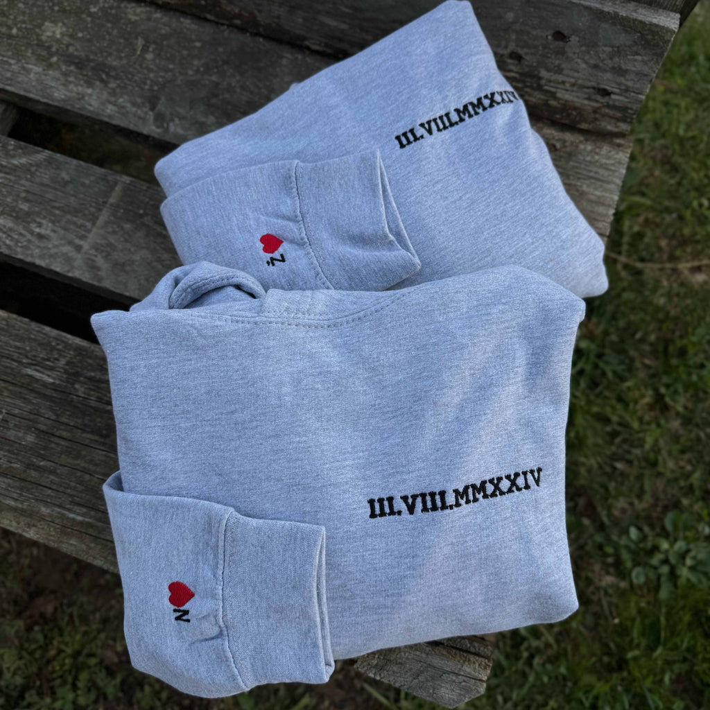 Oblačilo z datumom v rimskih številkah